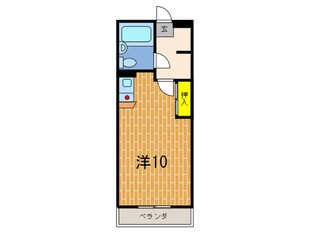 大昭マンションの物件間取画像